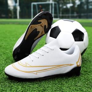Chaussures de football en gazon artificiel, crampons, chaussures de football synthétiques, semelle intermédiaire en TPU, unisexe, clous concassés, jeunes, étudiants - Product Image 3