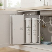 Système de purification d'eau par osmose inverse VAMIA Electric 600G pour la maison, les entreprises et les particuliers, à poser sous l'évier, avec filtres à eau