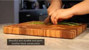 Tablero <span class=keywords><strong>de</strong></span> <span class=keywords><strong>chef</strong></span> <span class=keywords><strong>de</strong></span> madera <span class=keywords><strong>de</strong></span> grano final <span class=keywords><strong>profesional</strong></span>-Bloque <span class=keywords><strong>de</strong></span> carnicero resistente para cocina-<span class=keywords><strong>Tabla</strong></span> <span class=keywords><strong>de</strong></span> cortar <span class=keywords><strong>de</strong></span> madera dura extra gruesa - Product Image 2