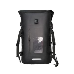High Quality Portable Hiking Waterproof PVC Tarpaulin 30L Dry Bag with <b>Roll</b> Top IPX6 All Seasons Travel Camping <b>Backpack</b> - Product Image 4