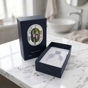 Caja de Regalo de Cartón Personalizada con Diseño de Cajón, Impresión en Relieve, Empaque para Cosméticos, Aceites Esenciales y Perfumes - Product Image 1