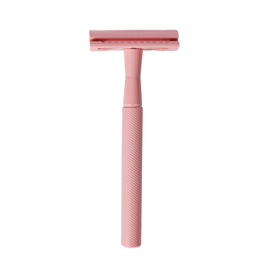 <span class=keywords><strong>Rasoir</strong></span> pour le visage à double lame en acier inoxydable pour femmes, rose gold, tête <span class=keywords><strong>de</strong></span> rasage écologique et sûre - Product Image 3