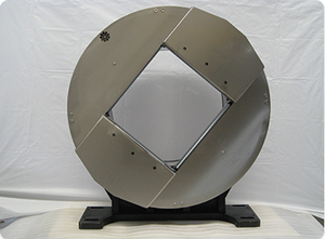 Mandrin de serrage pneumatique rotatif à 4 mâchoires de 350 mm pour machine de découpe laser numérique spéciale pour tubes - Product Image 5