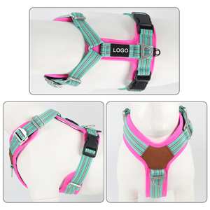 Benutzer definierte OEM Luxus verstellbare taktische Hunde geschirr für große Hunde No Pull Reflective Pet <span class=keywords><strong>Dog</strong></span> Westen geschirre zum Gehen - Product Image 5