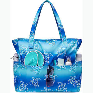 Free Sample <b>Waterproof</b> EVA <b>Beach</b> Tote <b>Bag</b> Large Washable Rubber Travel Handbags for Sports Travel Outdoor Anti-Tip <b>Bag</b> Gift - Product Image 5