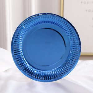 Hot Selling Cheap Price 7 Inch Disposable Birthday Wedding Party Paper <b>Plate</b> - Product Image 5