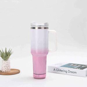 40Oz Stainless Steel Tumbler With Modern Design <b>Speaker</b> Cup and Vacuum Insulated Car Cup - Product Image 3