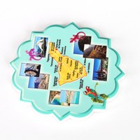 Großhandel benutzer definierte Logo Spanien Brasilien touristische Souvenirs Keramik Druck Tee tasse Matte