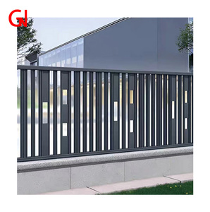 Vallas de Aluminio Personalizadas para Exteriores, Vallas de <span class=keywords><strong>Hierro</strong></span> Forjado, Barandillas para <span class=keywords><strong>Balcones</strong></span> de Villas - Product Image 2