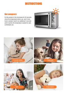 Peluche con Braccio Lungo 30/45/65cm, Cuscino Morbido Pesante a Forma di Procione, Koala, Orso, Bradipo, Dinosauro, Regalo per Ragazzi e Ragazze - Product Image 4