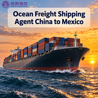 Transitaire DDP maritime vers le Mexique, agent de transport maritime, transitaire chinois, fret maritime LCL depuis la Chine