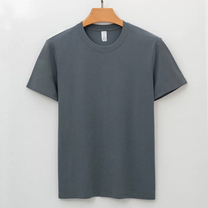 Custom Logo Mens Cotton <strong>T</strong>-<strong>Shirts</strong> - Short Sleeve Crew Neck Plain <strong>Novelty</strong> <strong>T</strong> <strong>Shirt</strong> for Men - Product Image 3