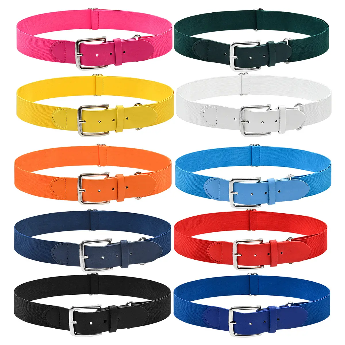 2023 Novo Estilo Baseball Belt Esportes ao ar livre ajustável Baseball Belt Atacado Softball Baseball Belt