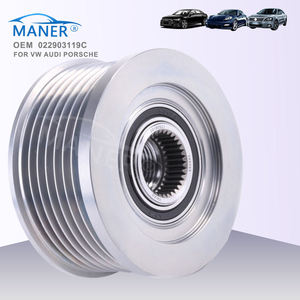 Poulie d'alternateur à roue libre MANER pour systèmes de moteur automobile 022903119C pour VW AUDI A1 A2 A3 A4 Q3 TT POLO GOLF TIGUAN CC PASSAT - Product Image 1