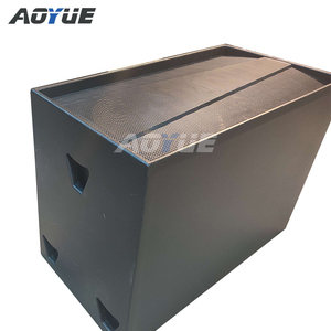 Caja de subwoofer profesional dual de 18 pulgadas, subwoofer de 18 pulgadas, altavoces grandes para conciertos, graves profundos y potentes - Product Image 1