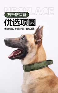 Langlebiges, weiches, klassisches, personalisiertes Hundehalsband mit Buchstabenmuster, taktischem Design, Legierungsschnalle und PU-Material. - Product Image 6