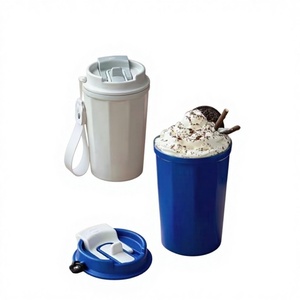 Mug à café portable pour la maison, en acier inoxydable 316, avec paille, double usage, sous vide, anti-fuite, résistant aux chutes, incassable, avec logo imprimé - Product Image 1