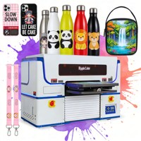 Nouvelle imprimante UV à plat Ripple Color RC-5065Plus A1 A2 Plus 3/4 têtes CMYK automatique pour acrylique, bois, coques de téléphone, carrelage