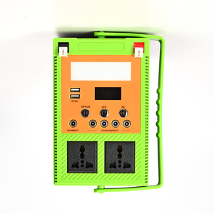Batterie externe solaire au lithium-ion portable pour situations d'urgence en extérieur, alimentation mobile pour voyages, camping et pannes de courant - Product Image 4