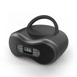 Fansbe LCD hiển thị <span class=keywords><strong>bluetooth</strong></span> 5.0 USB phát lại FM Đài phát thanh nhỏ gọn xách tay <span class=keywords><strong>CD</strong></span> <span class=keywords><strong>Player</strong></span> Boombox - Product Image 1