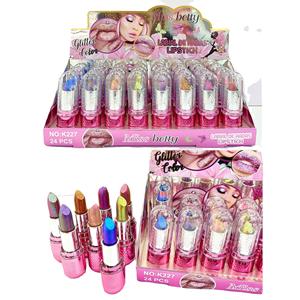 <span class=keywords><strong>MISS</strong></span> <span class=keywords><strong>BETTY</strong></span> Rouge à lèvres de maquillage à la mode, 8 couleurs, 24 pièces, perle caméléon, super brillant, longue durée, imperméable, léger parfum - Product Image 2