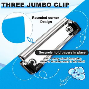 "4 gói" Bảng vẽ clipboard vẽ ngang Clip sinh viên và đồ dùng văn phòng của giáo viên có thể clip vẽ Sổ ghi chép - Product Image 3