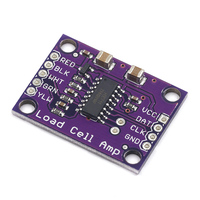 Placa de amplificador de celda de carga de conversión A/D de 24 bits HX711, sensor de peso tipo ICS