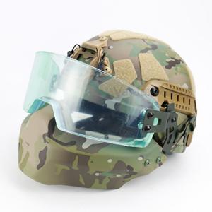 Casco Táctico Todo en Uno, Máscara Completa, para Juego y Entrenamiento, Producto de Seguridad de PE y ABS, Casco Táctico Balístico - Product Image 2