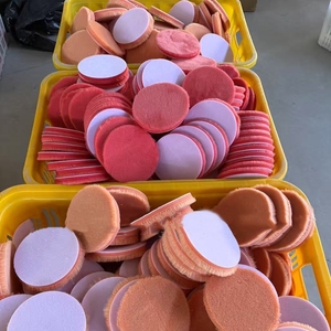 Disque de polissage en laine auto-adhésif, adapté au ponçage intensif des carrosseries de véhicules et aux tampons de polissage RO/DA - Product Image 4