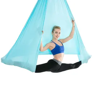 Высококачественный Прочный антигравитационный шёлковый тканевый антигравитационный гамак для йоги воздушная подставка для йоги