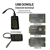 Módem USB 5G Inalámbrico con Puerto USB 3.0, RG501Q-EU, con Ranura para Tarjeta SIM, Compatible con Windows y Linux