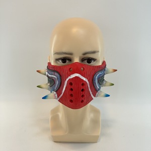 Máscara de la Nueva Película Cross, Cubre Rostro de Látex para Halloween y Navidad, Accesorios de Cosplay DIY - Product Image 2