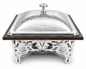 High Quality Stainless Steel Chafing Dish with Water Pan Food Pan Lid <b>Stand</b> for Commercial Buffet Catering and Hospitality - Product Image 5