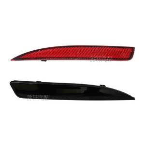 Volkswagen Scirocco R Line Rear Bumper Light Red ABS <b>Dummy</b> Reflector 2011-2015 - Product Image 1