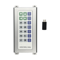 Nuevo Teclado Inalámbrico KDS21 para Cocina con Pantalla, Teclas Totalmente Programables, 2.4G, Teclado Inalámbrico KDS para Punto de Venta, Rápido y Eficiente para Restaurantes