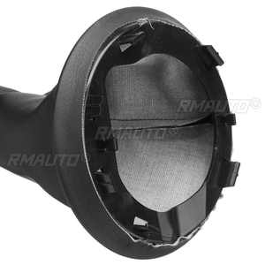 Poignée de levier de vitesse chromée 5 vitesses avec soufflet en cuir PU et cache-poussière pour Citroën Berlingo III MK3 pour Peugeot Partner 2008 et après - Product Image 5