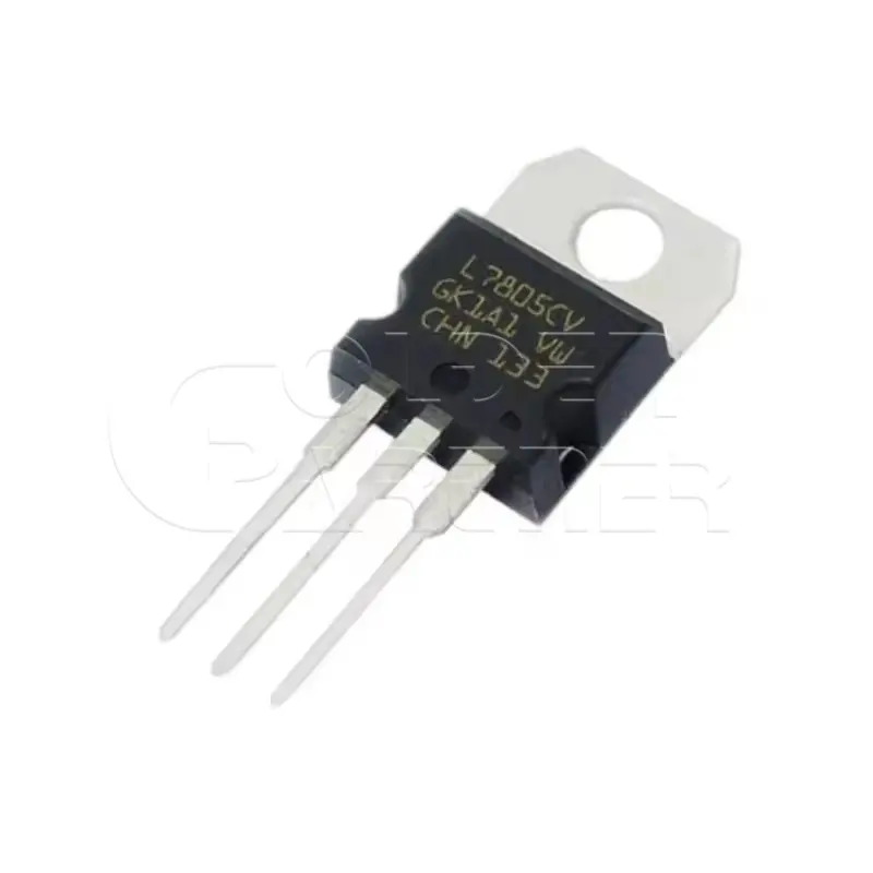 RHH L7805CV Three-terminal Voltage Regulator 7805 IC Chip Transistor TO-220 Lm7805 L7805 L7805CV