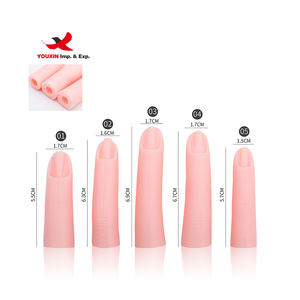 Herramienta de Entrenamiento de Uñas, Dedo de Práctica Flexible, Inserto de Uñas, Dedo de Silicona - Product Image 4