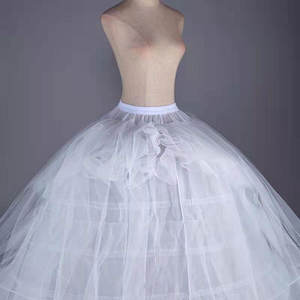 S1299A 2026 gros <span class=keywords><strong>jupon</strong></span> surdimensionné jupe gonflée <span class=keywords><strong>grande</strong></span> <span class=keywords><strong>taille</strong></span> femmes <span class=keywords><strong>mariée</strong></span> <span class=keywords><strong>mariée</strong></span> mariage jupons - Product Image 4