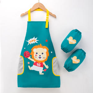 Babero de bebé resistente al agua y a la suciedad, ropa de mano borrable, delantal de bebé, ropa de pintura para hombres y mujeres, babero hecho a mano - Product Image 5