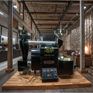 Tostador automático de granos de café doméstico de 1kg con pantalla táctil PLC certificado CE para EE. UU. Reino Unido Venta al por mayor Factory Outlet - Product Image 6