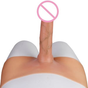 Strap on <b>Dildo</b> Pants Realistic <b>Dildo</b> Pants for Lesbian Cosplay Sexy Underwear Pants Couple Woman Gay Pleasure Masturbator Anal - Product Image 2