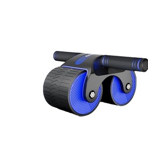 Ab Wheel Automatic Rebound Abdominal Trainer For Home Workout Unisex Plastic Material - Product Image 2