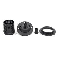 Douille de lampe E26/E27 avec anneau d'abat-jour en plastique Support d'ampoule à visser avec vis Catégorie de produit Supports de lampe Bases