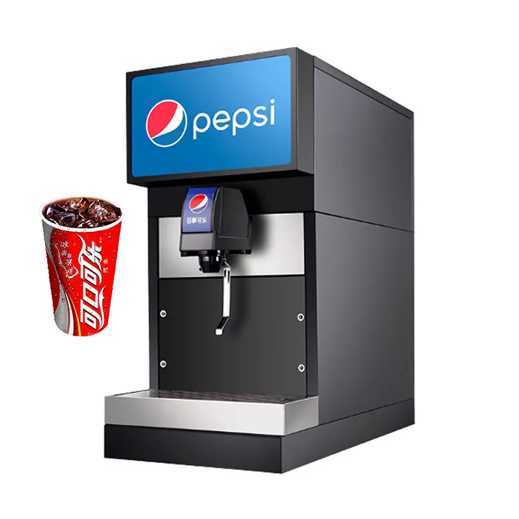 Commercial Carbonated Soda Frozen Beverage Drink Making Cola Machine/ Cola Vending Machine/ Cola Dispenser