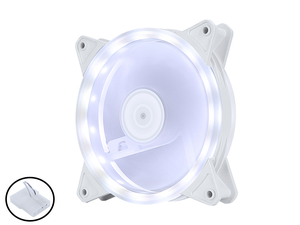 QiuzAim 4 en 1 Juego de refrigeración por aire ultrarrápido para <span class=keywords><strong>CPU</strong></span> de computadora Interfaz grande de 4 pines Ventilador silencioso de 12cm con impresionantes luces LED - Product Image 4