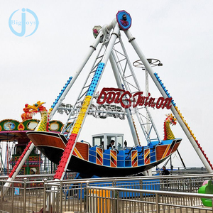 Precio bajo Atractivo Swing Rides Viking Boat <span class=keywords><strong>Dragon</strong></span> Theme <span class=keywords><strong>Barco</strong></span> pirata con remolque Parque Paseos Diversión Viking Boat Ride - Product Image 4