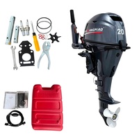 Offre Spéciale – En Stock – Moteur Hors-Bord 4 Temps 20 CV OEM HSP à Montage Universel avec Pack Complet de Pièces pour Bateau de Pêche Offshore