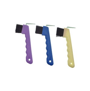 Venta al por mayor, cepillo para pezuñas de caballos con mango de goma suave al tacto, cuidado de caballos - Product Image 3