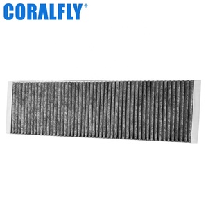 Coralfly ชิ้นส่วนตัวกรองอัตโนมัติ1658376-00-A HEPA <span class=keywords><strong>N98</strong></span>ถ่านกัมมันต์ตัวกรองอากาศสำหรับเทสลา - Product Image 1